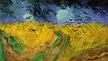 (1920x1080) a classic wheat field with crows [Van Gogh - 1890]