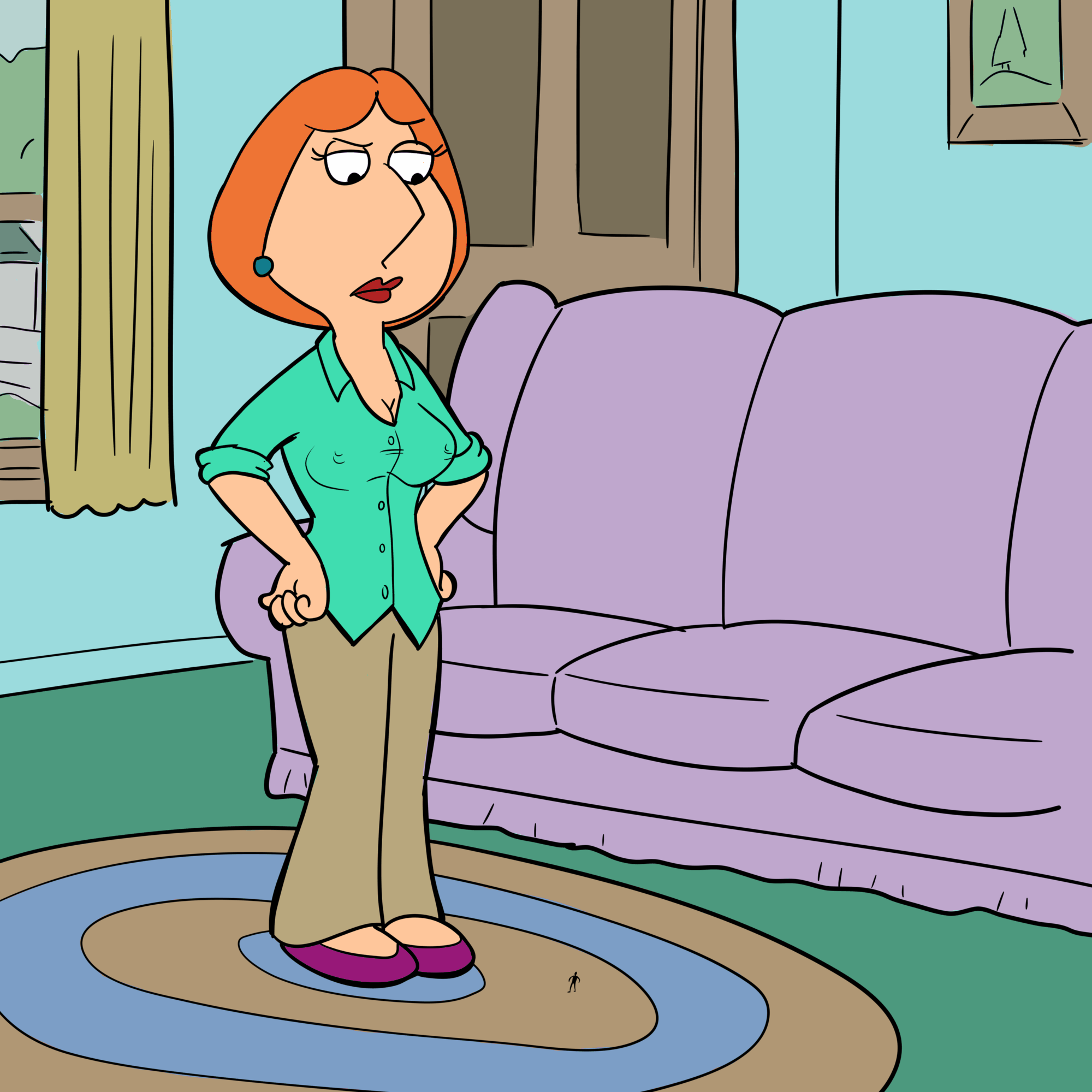 Lois hates tiny men! (MICROPETER) 