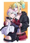 Lucy and Harley Quinn in Suicide Squad ISEKAI by @_M_U_M_E_I_