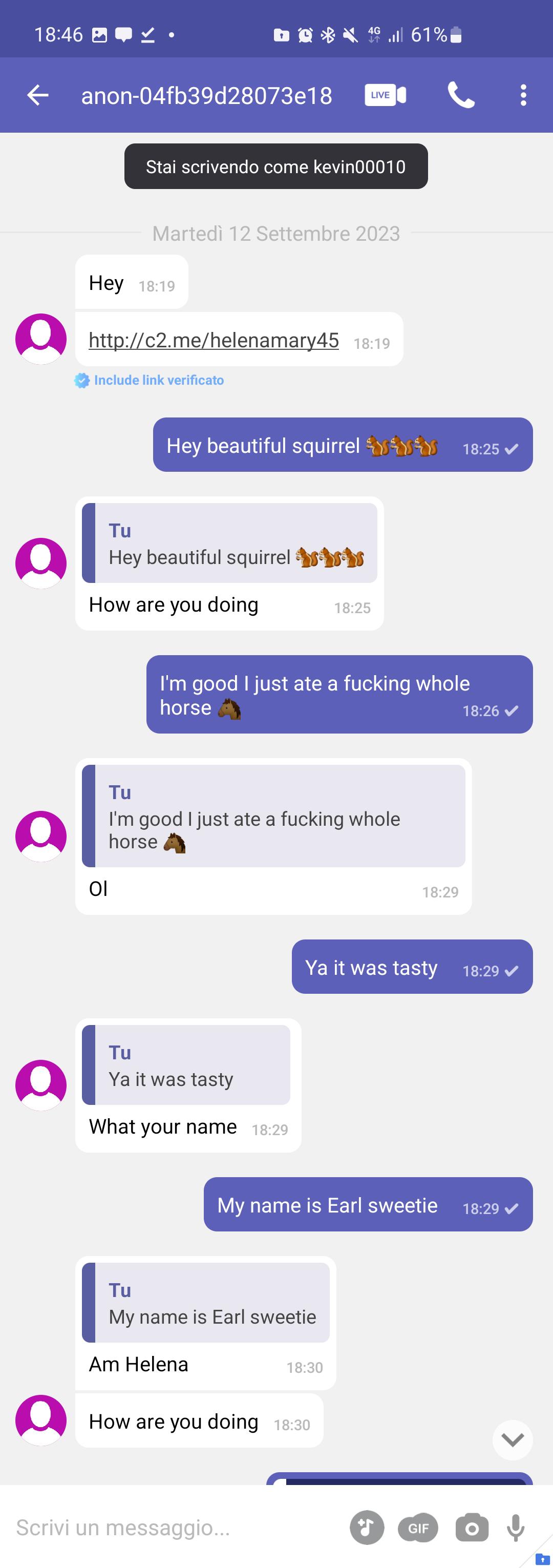 She ghosted me, I wonder why :(