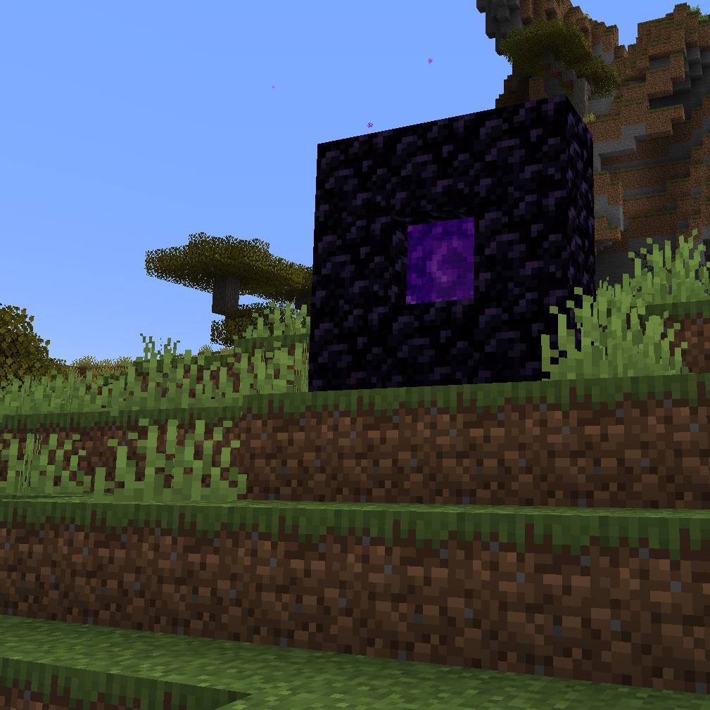 Tiny and Amongus Nether Portals with a datapack? Why not! | Scrolller