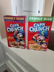 Old vs New Captain Crunch box design