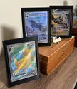 3D printed trading card displays