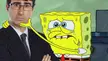 Spongebob admiring John Oliver (OC)