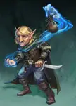 Gnome Arcane Trickster by Wayne Chang