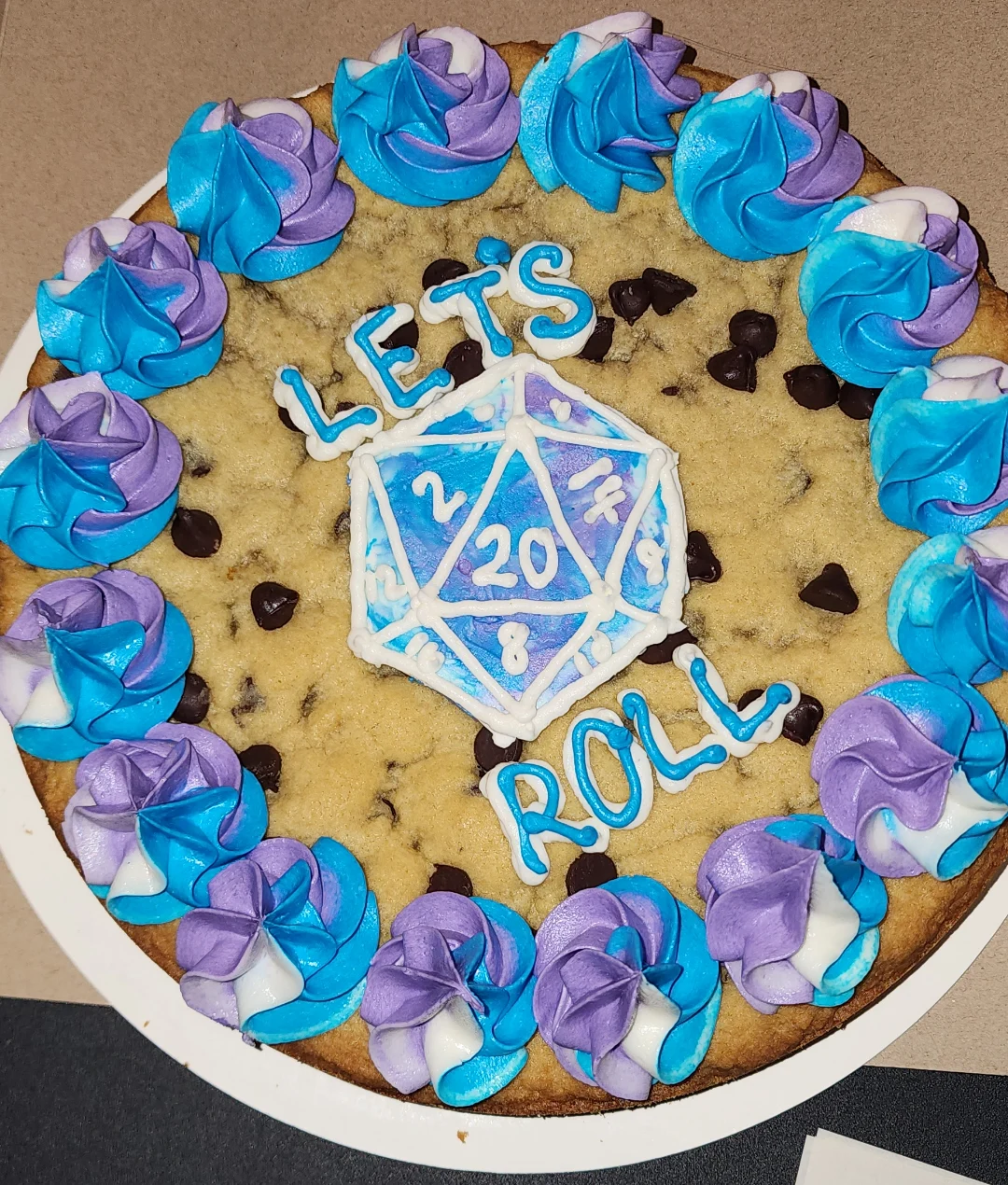 [OC] my players are the best, from scratch cookie cake, it's over and ...