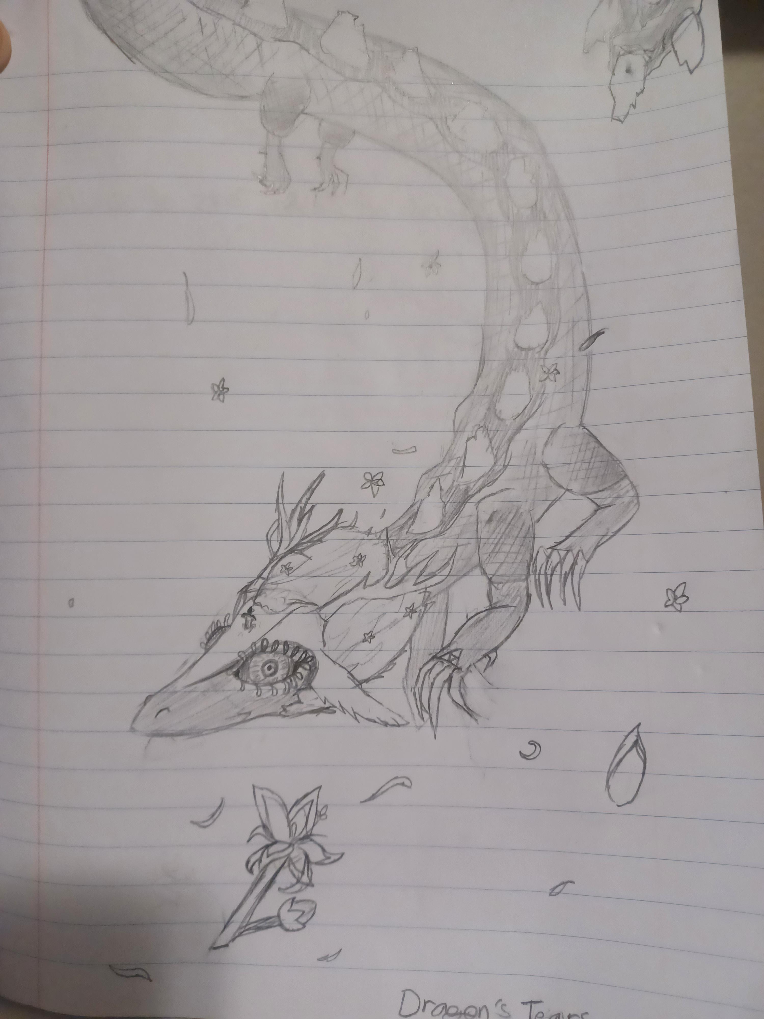 [ToTK] Light Dragon fan art, by Me.