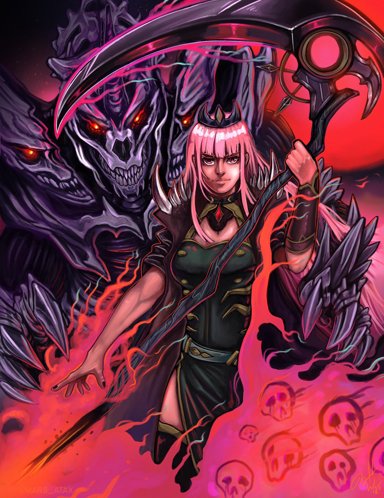 CALLI x MONSTER x (Art by Mars_Atax on Twitter! Please give the artist ...