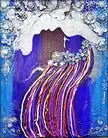 Looking to the Stars 11x14 Acrylic Multimedia by Expressionbydeborah.com