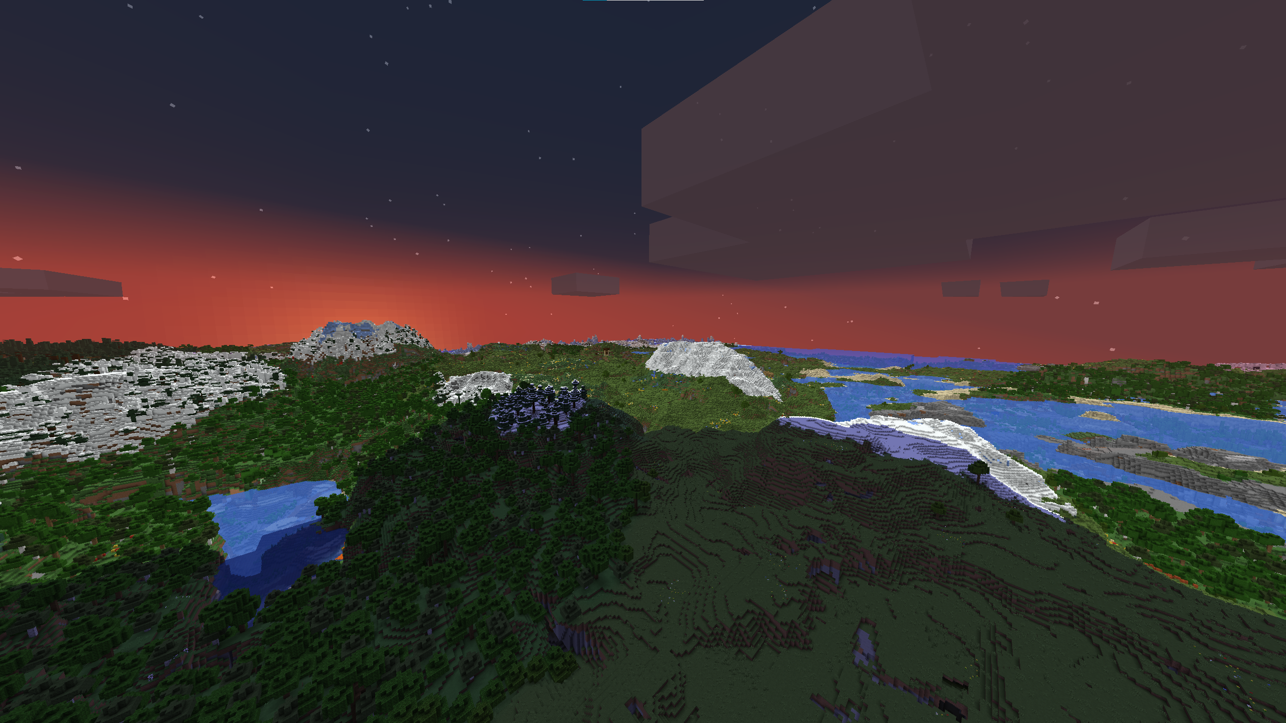 Distant Horizons mod has no shading at night, it's like it was day. I'm ...