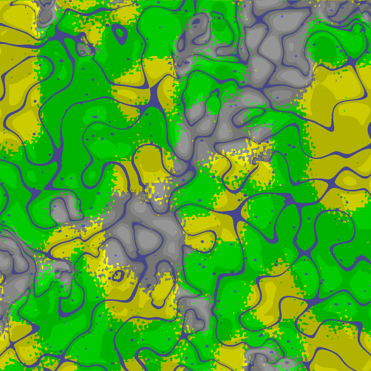 3 biomes + rivers + heightmap