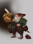 Gnome The Gatherer by Karol Wałaszek (wavevil)