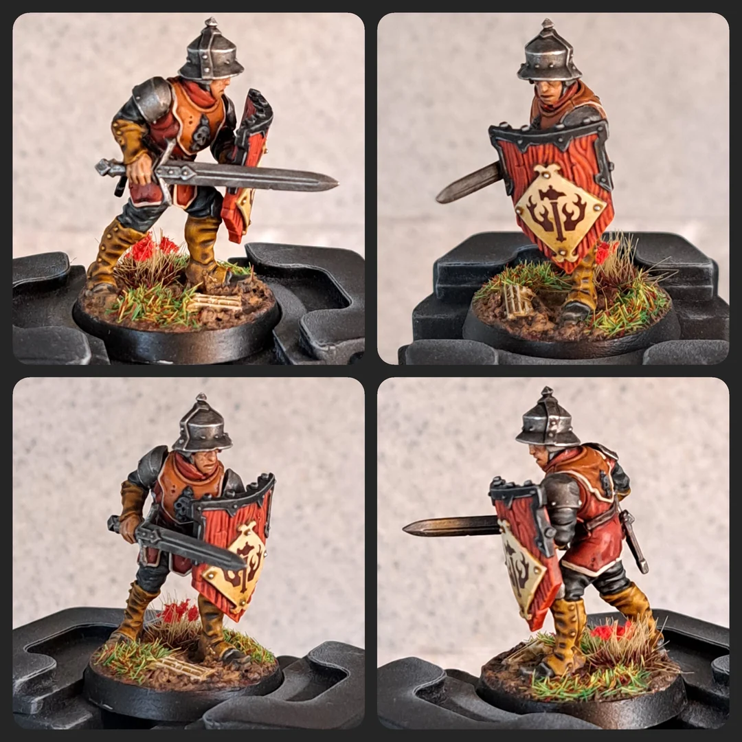 Retake the Realms! Test model of the box art scheme | Scrolller