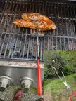 My Mom got me a Spatula-Tong? A Flipper-Gripper? it's amazing whatever the heck it is. (still rocking the free Craigslist grill)