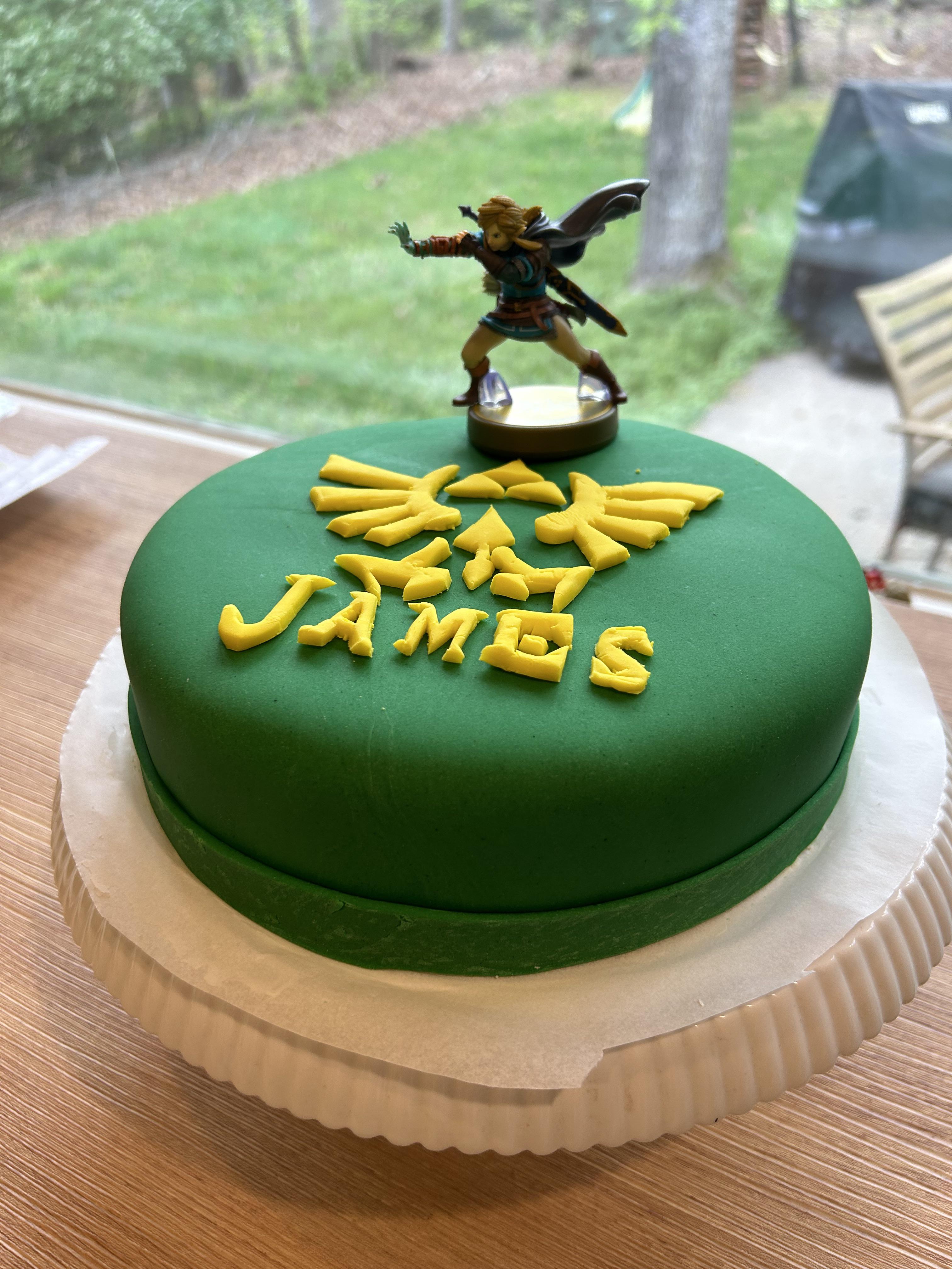 [ToTK] I made my son a Zelda cake | Scrolller