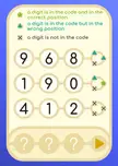 Can you find the 3 digit code in this mastermind puzzle?