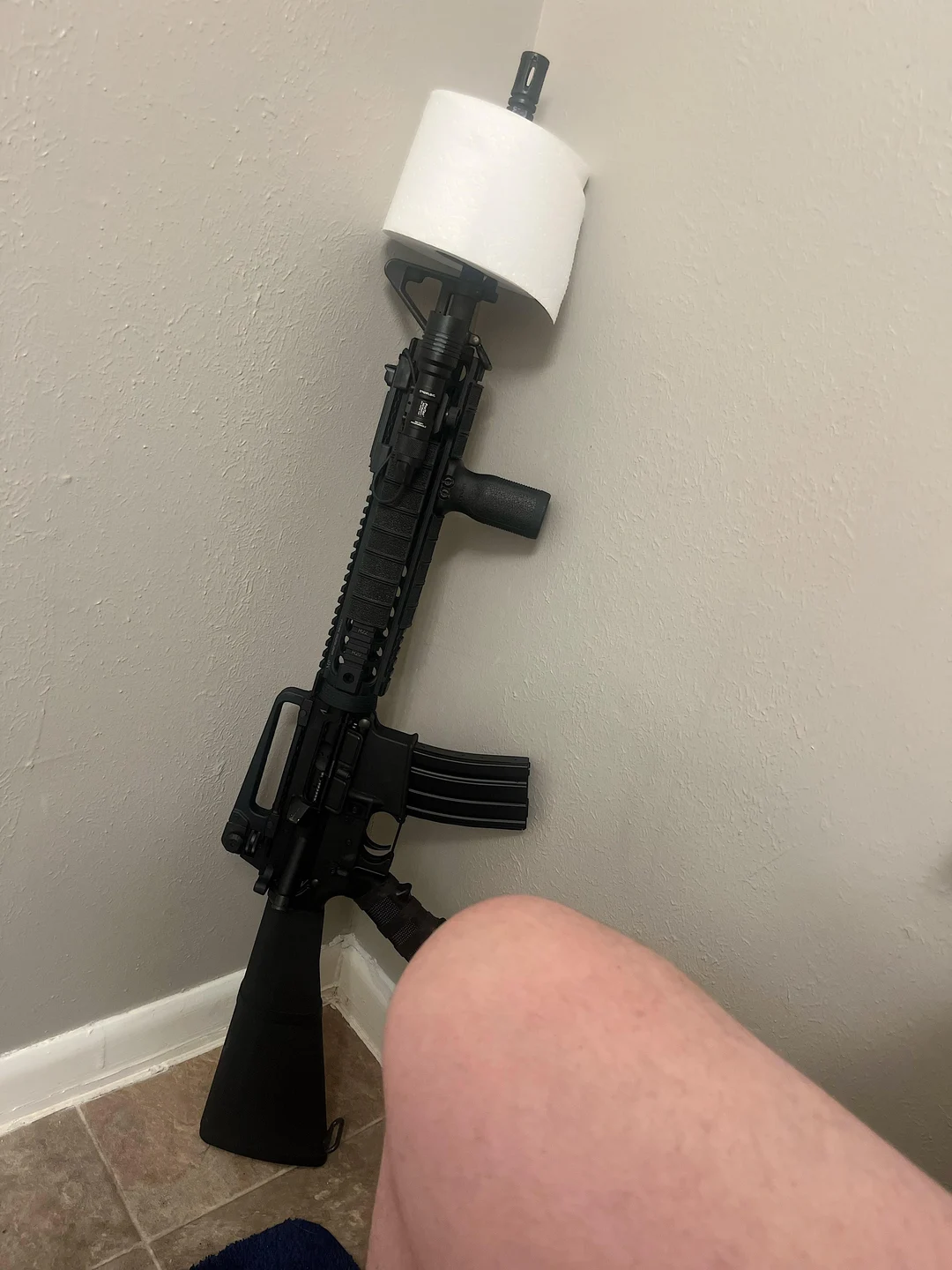 My bathroom gun is cooler than yours. Oh it’s not? Prove it. | Scrolller