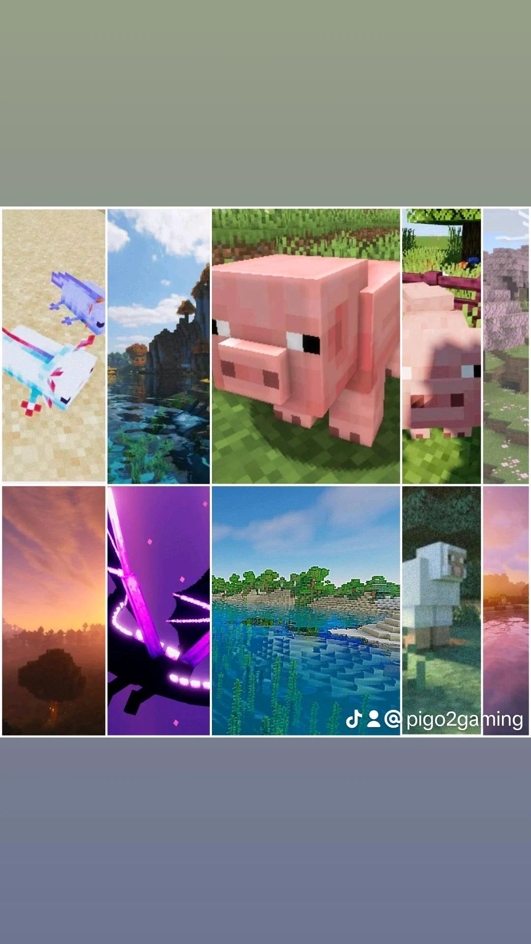 Minecraft collage | Scrolller