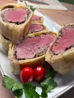 First attempt at beef wellington, is it to rare?