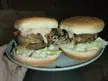 I made burgers with tomato jam, onion jam, wickle pickle mayo and Munster cheese on top of iceberg lettuce