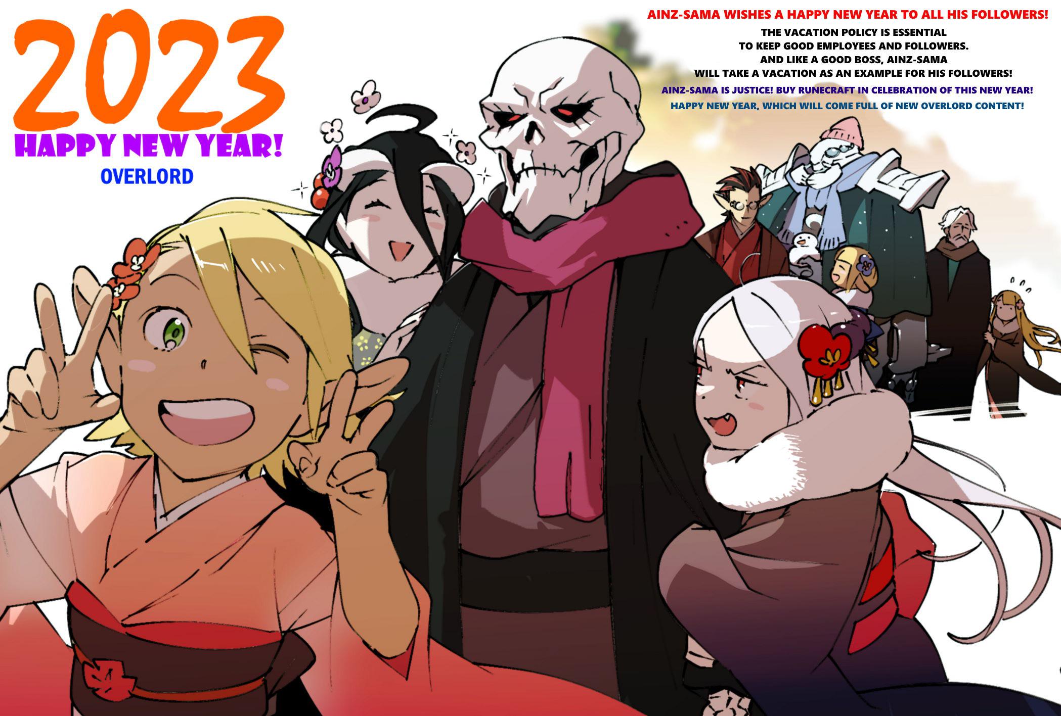 Happy New Year - 2023! Overlord!