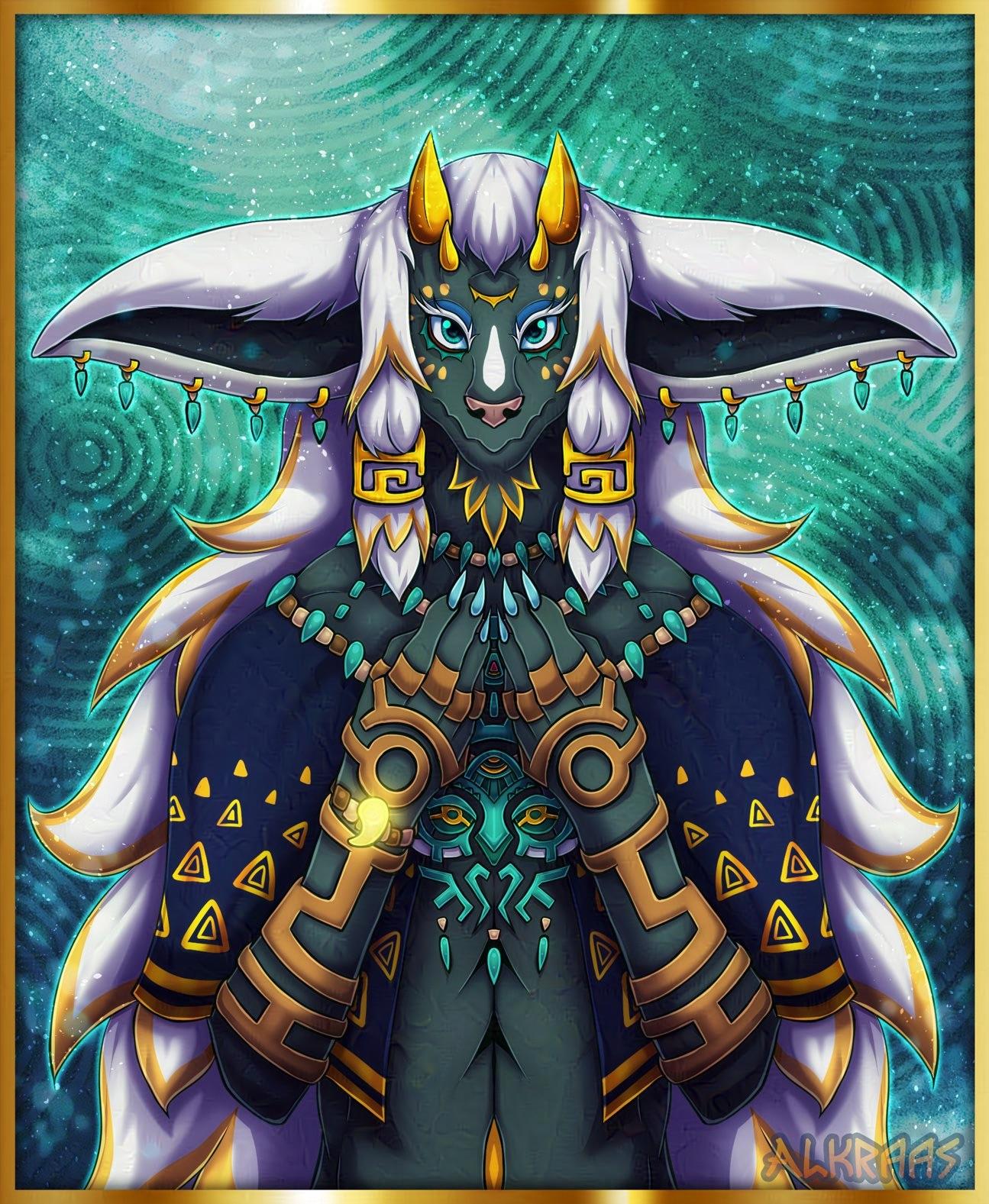 [TotK] [OC] Rauru Fan Art