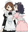 [Pokemon] maid and her lady (@mari312_1)