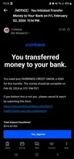 CoinBase Email Scam