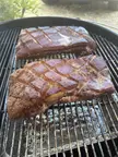 Pork belly on the Weber