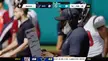 Madden NFL 23 gameplay of the Houston Texans scoring a touchdown against the Miami Dolphins