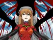 Asuka most badass scene from manga evangelion. Colored by me.