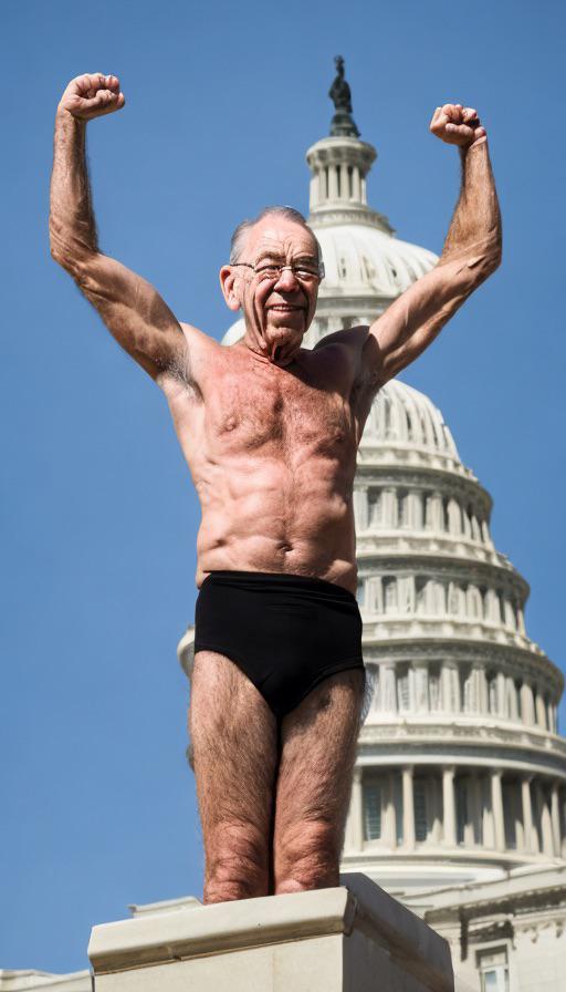 Reigning GOP champion Chuck Grassley