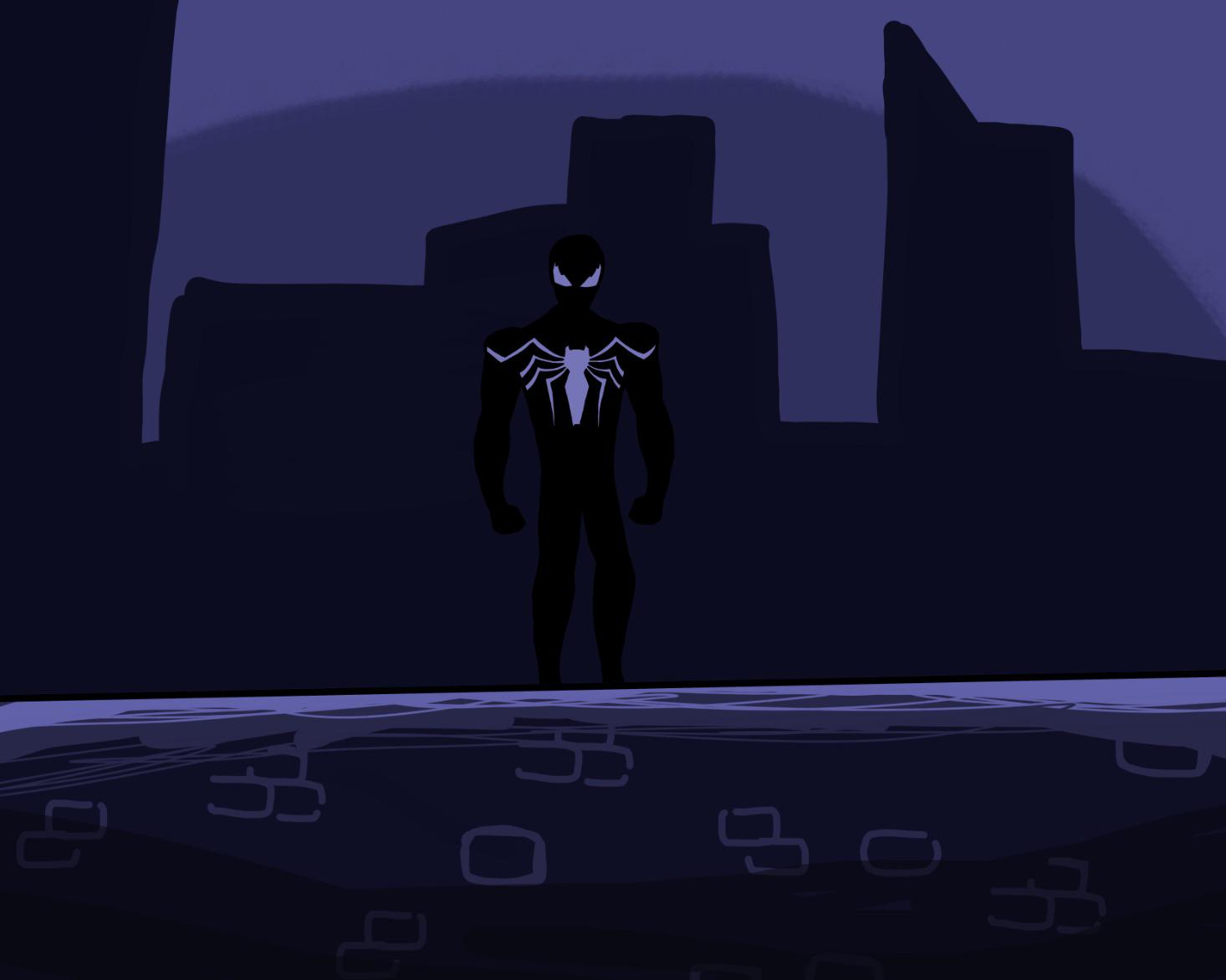 Evil black goo alien