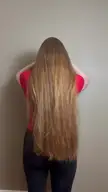 When I finally let my hair down after a long work day🤤