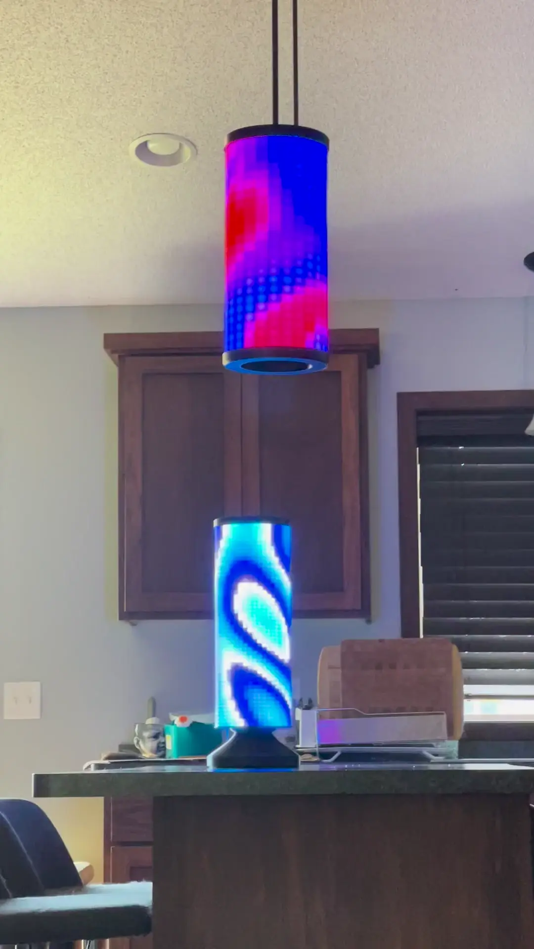 Round Matrix Lighting 3d printed some round matrix lights | Scrolller