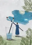 Drawing by Akira Kusaka