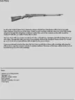 Weapon Concept: Lee Navy straight pull rifle with lower damage but high Bullet velocity