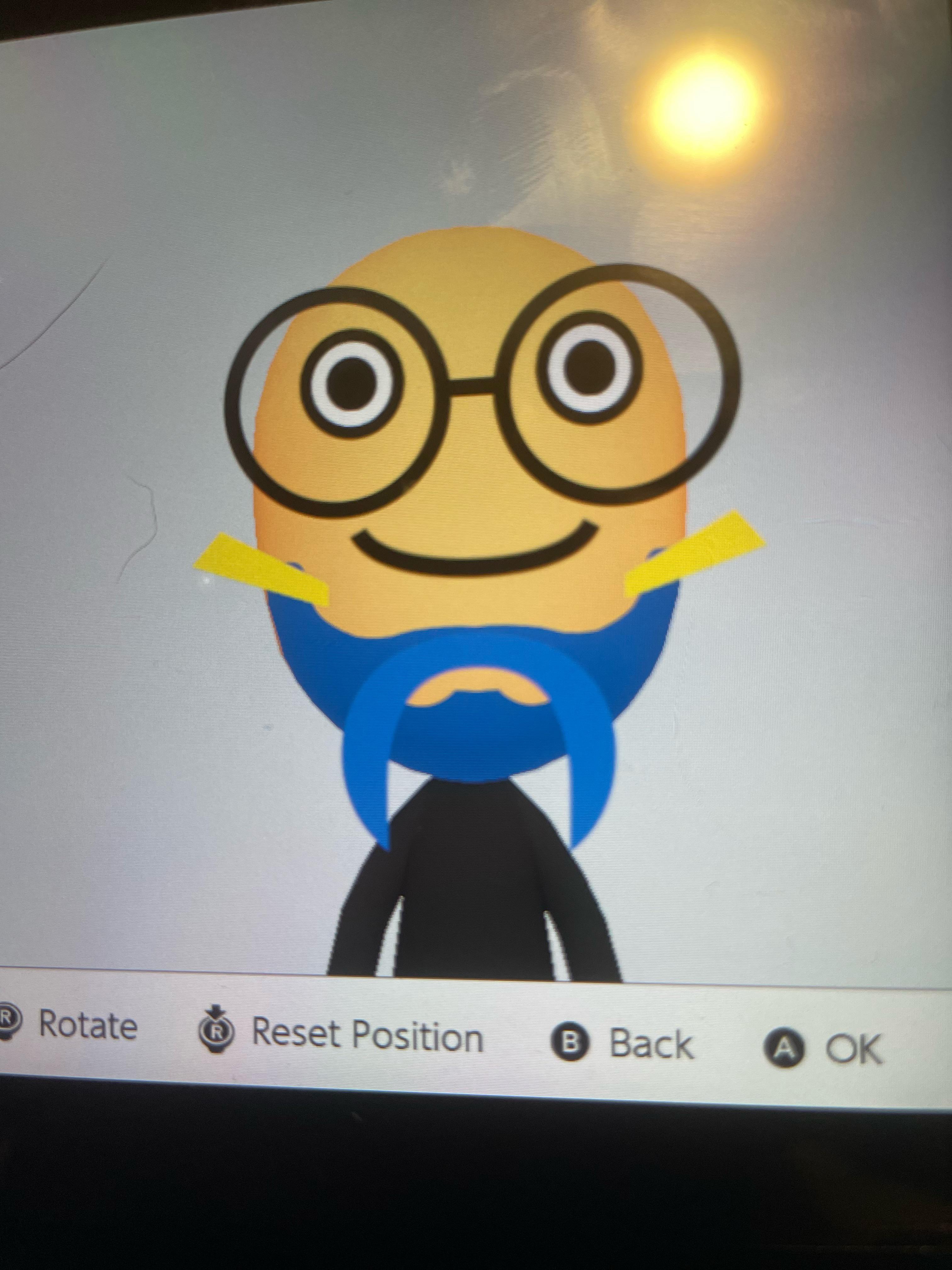 Minion mii (custom made)