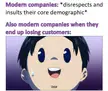 Mato Slave Chained Soldier anime meme with a confused character against a purple gradient background