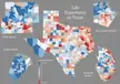Life Expectancy in Texas by County