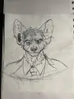 Saul Goodman furry (by me) 