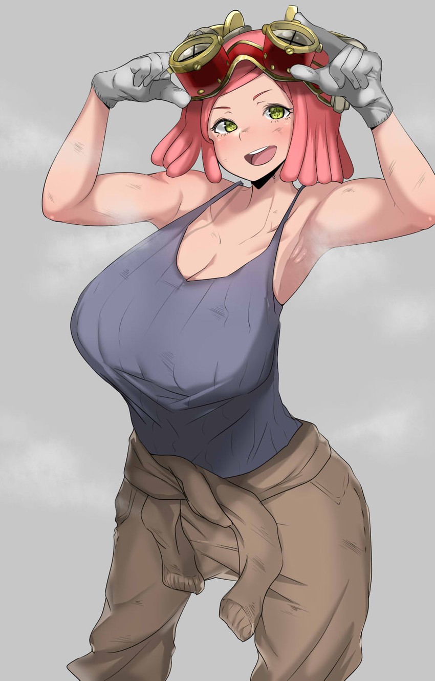 My Hero Academia hentai fan art featuring Deku and various busty female characters in sexual scenarios