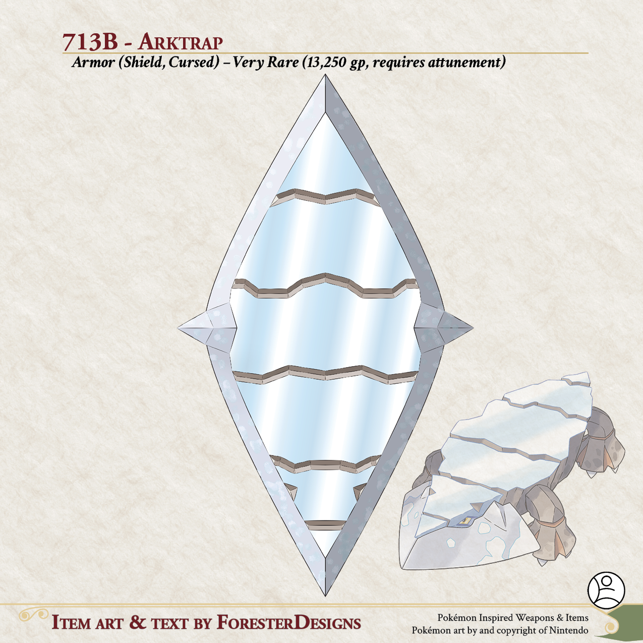 713B - Hisuian Avalugg by ForesterDesigns