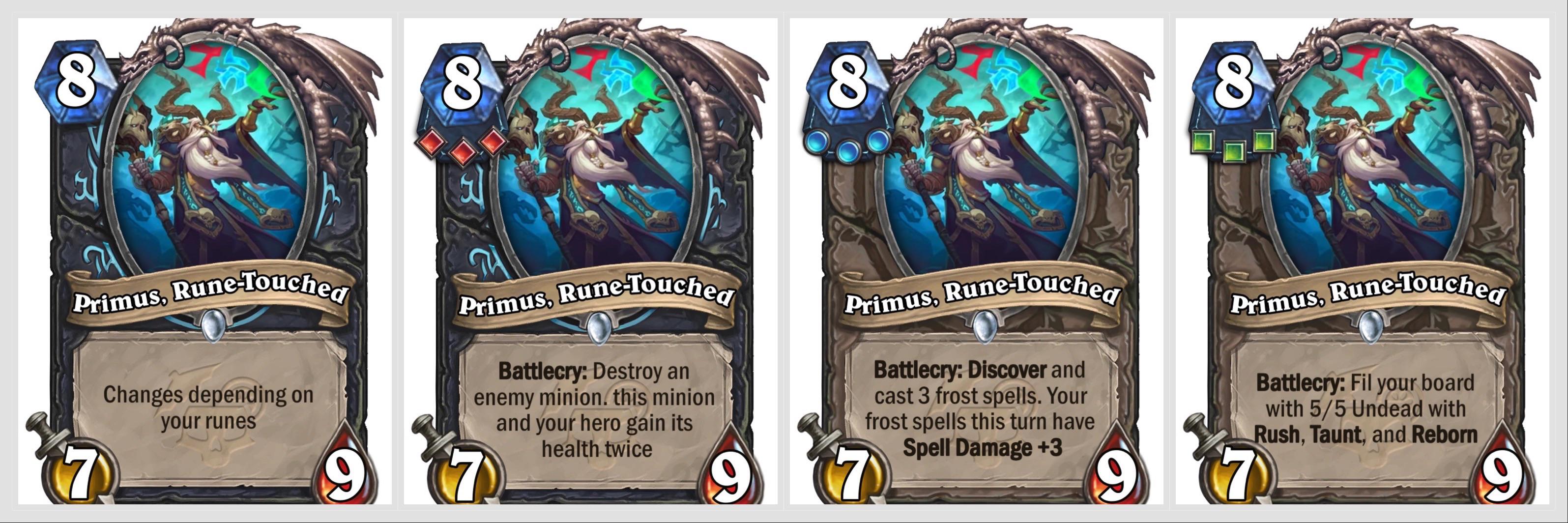 A modest proposal for fixing triple rune death knight | Scrolller