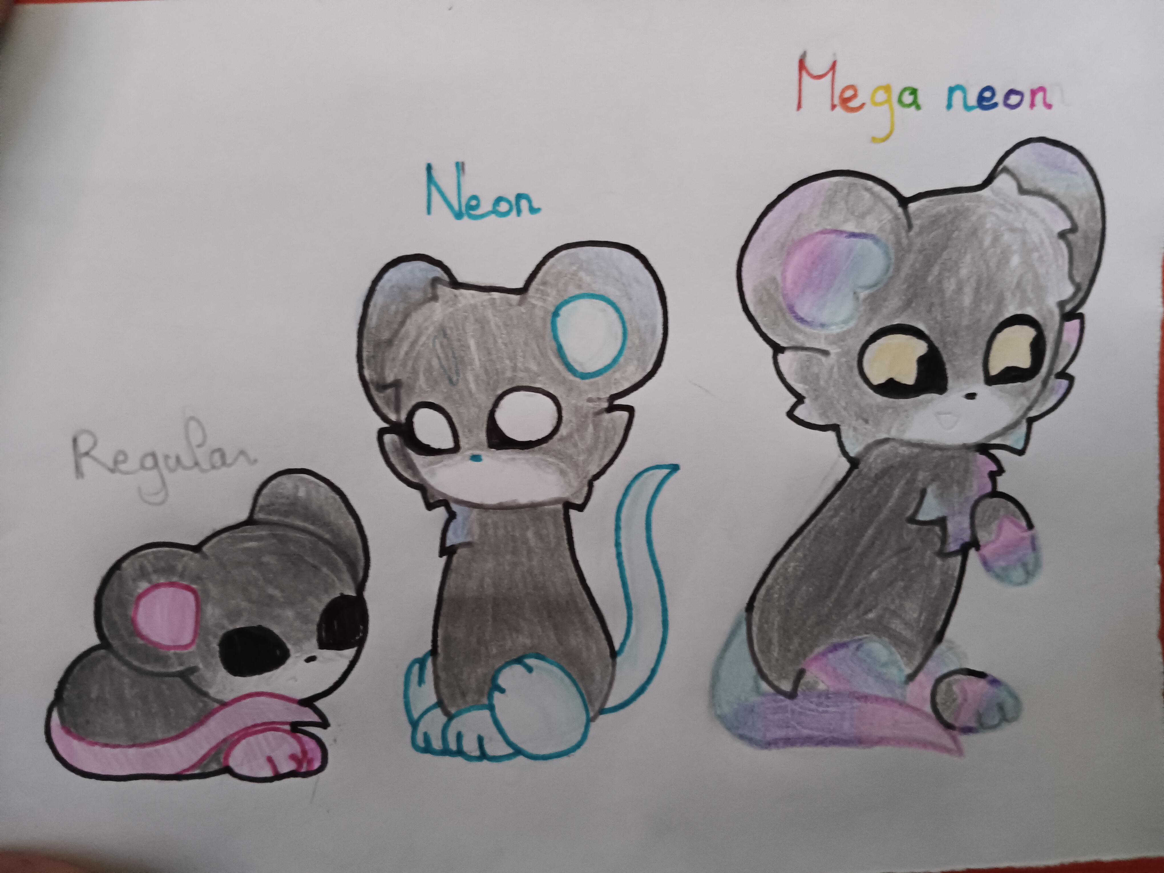 Here's how a mouse would look like in my adopt me Au . What do you guys ...