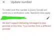 Is there a reason behind YouTube not accepting Vodafone numbers?