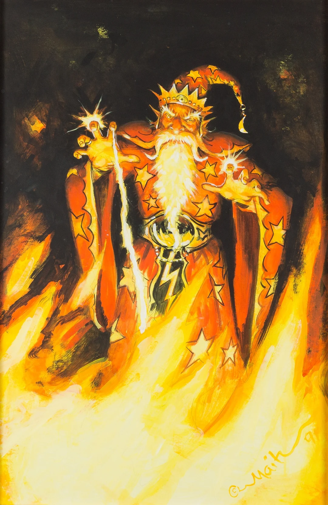 Wizard (c. 1990s-2000s) by Don Maitz | Scrolller