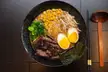 [homemade] miso tonkotsu garlic ramen with smoked brisket