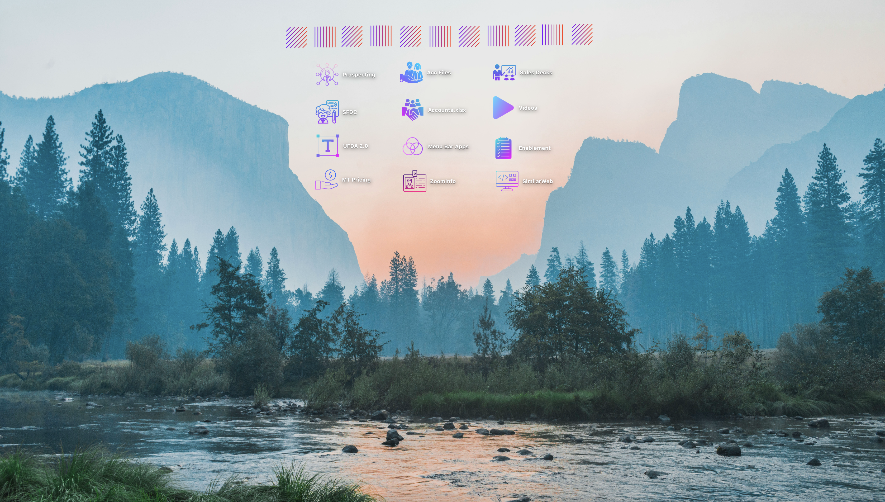 Organized/designed my desktop on my MacBook today. Would love feedback on your initial reaction and then ideas on how to make it better.