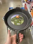 This absolute unit 15 inch cast iron was on sale for $20!